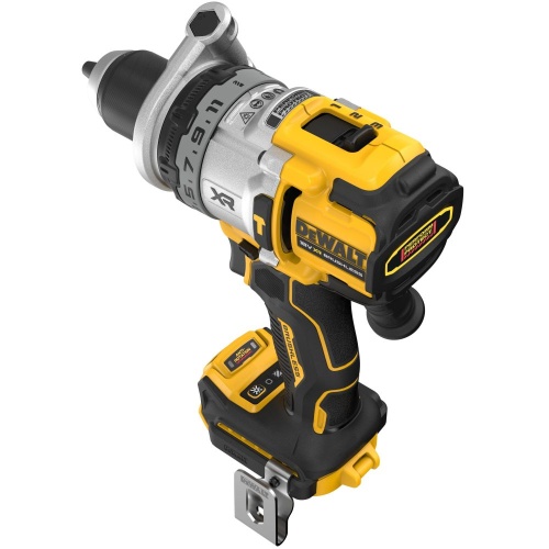 Аккумуляторная ударная дрель-шуруповерт DEWALT DCD1007NT, 18 В, 2250 об/мин, 38250 уд/мин, без АКБ и ЗУ, в кейсе TSTAK (DCD1007NT-XJ) фото 8