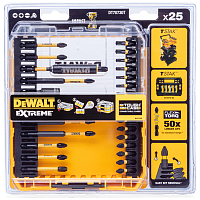 Набор бит и насадок в кейсе DEWALT DT70730T, FLEXTORQ 25 предметов