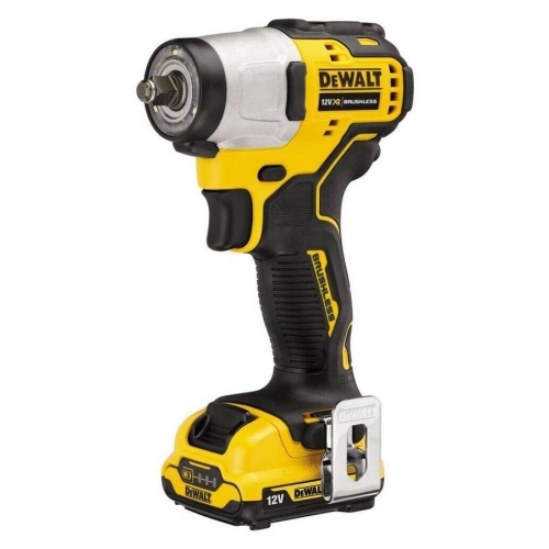 Аккумуляторный компактный импульсный гайковерт DEWALT DCF902D2,10.8 (12) В, 2 Ач, кейс (DCF902D2-QW)