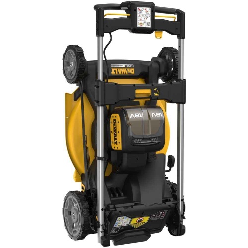 Аккумуляторная газонокосилка DEWALT DCMWP134W2, 2х18 В, 2800 об/мин, 67 л, с 2 АКБ 8 Ач и ЗУ (DCMWP134W2-QW) фото 8