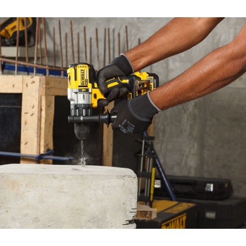 Аккумуляторная ударная дрель-шуруповерт DEWALT DCD996P1, 18 В, 2250 об/мин, 38250 уд/мин, с АКБ 5 Ач и ЗУ, в кейсе TSTAK (DCD996P1-QW) фото 2