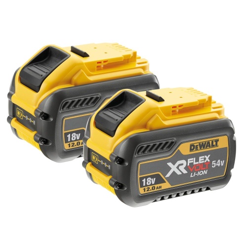 Набор DEWALT: 2 АКБ DCB548, Li-Ion, 18/54 В, 12/4 Ач и быстрое зарядное устройство DCB118, 18/54 В, 8 А (DCB118Y2-QW) фото 2