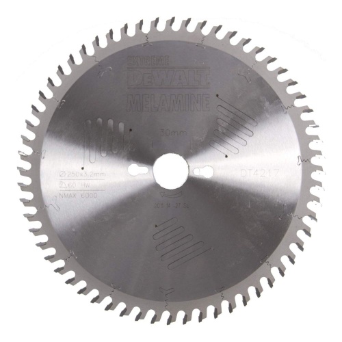 Пильный диск DEWALT EXTREME WORKSHOP DT4217, 250/30 мм.