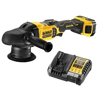 Аккумуляторная полировальная машина DEWALT DCM848P1, 18 В, 125 мм, (DCM848P1N-XJ)