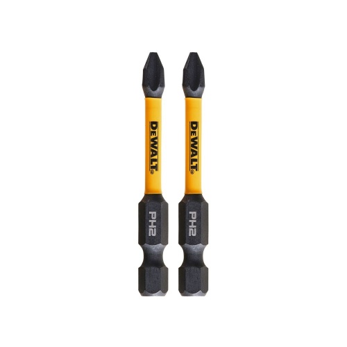 Бита DEWALT PH2, 57 мм, HEX, 2 шт. (DT70532T-QZ) фото 2