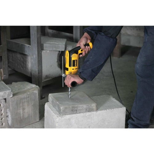 Ударная дрель DEWALT DWD024K, 650 Вт, 2800 об/мин, 47600 уд/мин, в кейсе (DWD024K-QS) фото 6