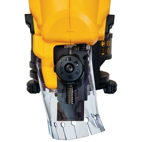 Аккумуляторный барабанный гвоздезабивной пистолет DEWALT DCN45RNN, 18 В, с 2 АКБ 2 Ач и ЗУ, в сумке фото 4