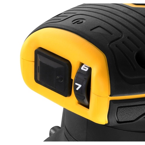 Аккумуляторная эксцентриковая шлифмашина DEWALT DCW210NT, 18 В, 125 мм, 12000 кол/мин, без АКБ и ЗУ, в кейсе TSTAK фото 5 Аккумуляторная эксцентриковая шлифмашина DEWALT DCW210NT, 18 В, 125 мм, 12000 кол/мин, без АКБ и ЗУ, в кейсе TSTAK фото 5