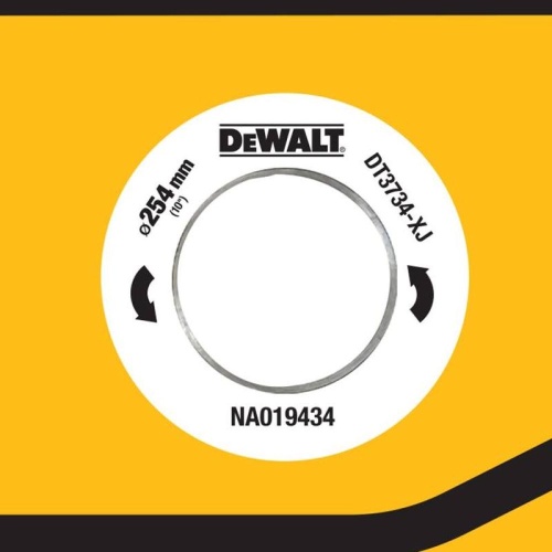 Отрезной алмазный диск DEWALT DT3734, по бетону/граниту, 254х25.4х1.6 мм (DT3734-XJ) фото 7 Отрезной алмазный диск DEWALT DT3734, по бетону/граниту, 254х25.4х1.6 мм (DT3734-XJ) фото 7