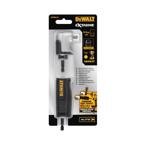 Ударный торсионный адаптер DEWALT винтового угла 1/4", DT20504 Ударный торсионный адаптер DEWALT винтового угла 1/4", DT20504