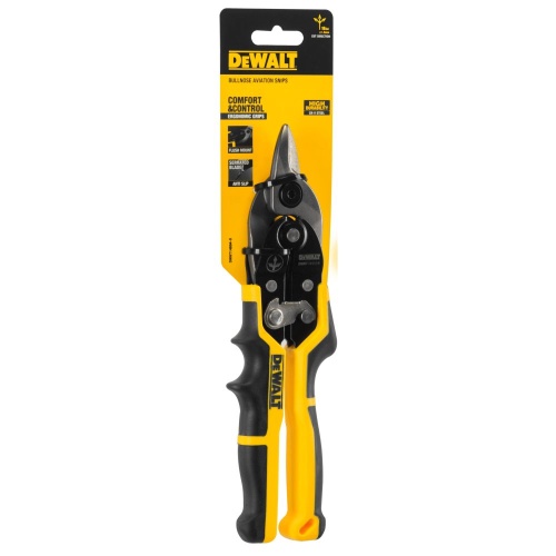 Ножницы по металлу DEWALT DWHT14694-0, с короткими губками, прямой рез, рез до 1.2 мм фото 2 Ножницы по металлу DEWALT DWHT14694-0, с короткими губками, прямой рез, рез до 1.2 мм фото 2