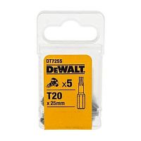 Биты DEWALT DT7255 T20 x 25mm (5 шт.)