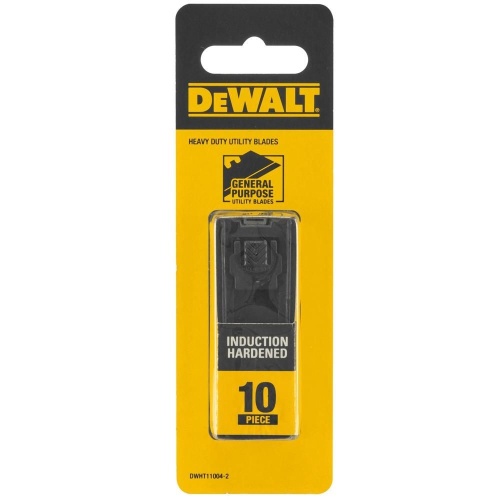 Лезвие для ножа трапециевидное закаленное DEWALT DWHT11004-2, 10 шт. фото 4 Лезвие для ножа трапециевидное закаленное DEWALT DWHT11004-2, 10 шт. фото 4