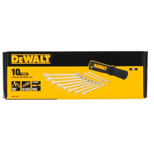 Набор комбинированных гаечных ключей DEWALT DWMT19227-1, 10-19 мм, 10 шт. фото 4 Набор комбинированных гаечных ключей DEWALT DWMT19227-1, 10-19 мм, 10 шт. фото 4