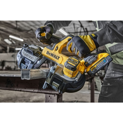 Аккумуляторная ручная ленточная пила DEWALT DCS378N, 18 В, 174 м/мин, без АКБ и ЗУ (DCS378N-XJ) фото 8