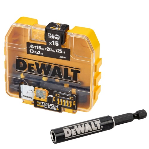 Бита DEWALT PZ2,T15,T20,T25, 25 мм, шестигранный (HEX), (DT70522T-QZ) фото 2 Бита DEWALT PZ2,T15,T20,T25, 25 мм, шестигранный (HEX), (DT70522T-QZ) фото 2