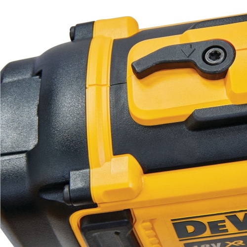 Аккумуляторный барабанный гвоздезабивной пистолет DEWALT DCN45RNN, 18 В, с 2 АКБ 2 Ач и ЗУ, в сумке фото 7