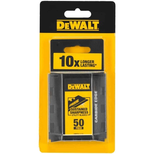 Лезвие для ножа DEWALT DWHT8-11131, трапециевидное, 63x20 мм, 50 шт. Лезвие для ножа DEWALT DWHT8-11131, трапециевидное, 63x20 мм, 50 шт.