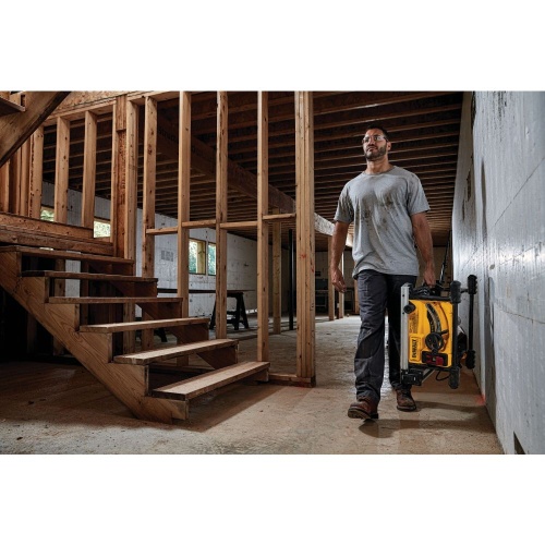 Дисковая настольная пила DEWALT DWE7485, 1850 Вт, 210 мм, 5800 об/мин (DWE7485-QS) фото 8