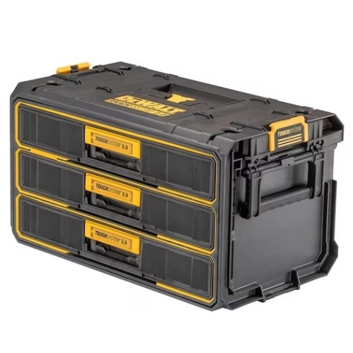 Модуль для инструментов DEWALT TOUGHSYSTEM 2.0, с 3-мя выдвижными ящиками, DWST08330-1 Модуль для инструментов DEWALT TOUGHSYSTEM 2.0, с 3-мя выдвижными ящиками, DWST08330-1