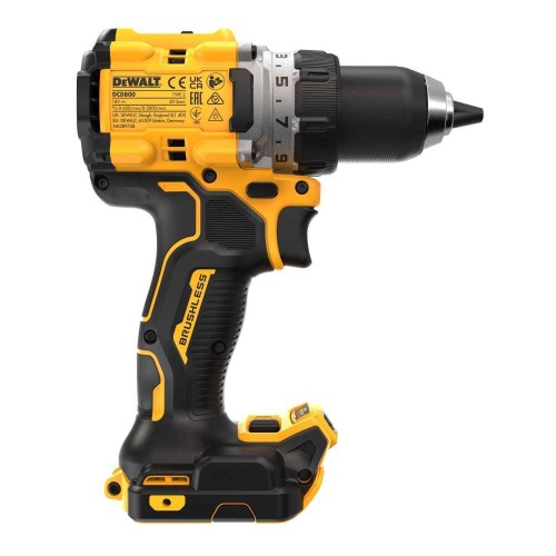 Аккумуляторная дрель-шуруповерт DEWALT DCD800E2T, 18 В, 2000 об/мин, с 2 АКБ 1.7 Ач и ЗУ, в кейсе TSTAK (DCD800E2T-QW) фото 10