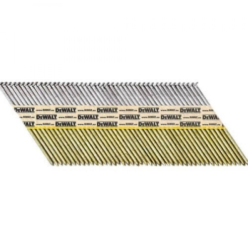 Гвозди DEWALT, для DCN692/DCN690P2, 2,8x75 мм, 33/34, ребристые, 2200 шт., DNPT28R75Z