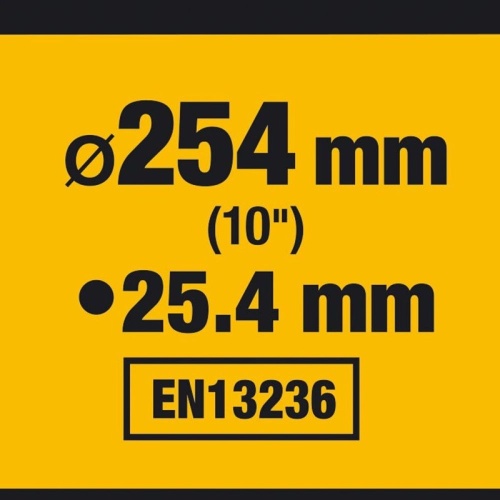 Отрезной алмазный диск DEWALT DT3733, по плитке, 254х25.4х1.6 мм (DT3733-XJ) фото 6 Отрезной алмазный диск DEWALT DT3733, по плитке, 254х25.4х1.6 мм (DT3733-XJ) фото 6