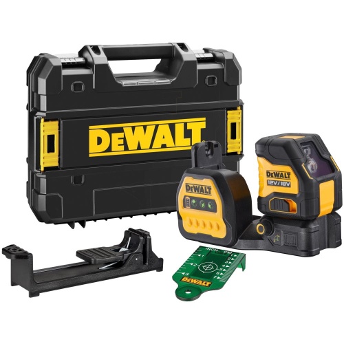 Лазерный построитель плоскостей DEWALT DCE088NG18, 12/18 В, зеленый луч, 30 м, без АКБ и ЗУ, в кейсе TSTAK (DCE088NG18-XJ) фото 4 Лазерный построитель плоскостей DEWALT DCE088NG18, 12/18 В, зеленый луч, 30 м, без АКБ и ЗУ, в кейсе TSTAK (DCE088NG18-XJ) фото 4