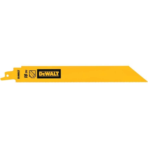 Полотно для сабельной пилы DEWALT DT90388, по металлу, 228 мм, 18 TPI, 5 шт. (DT90388-QZ) Полотно для сабельной пилы DEWALT DT90388, по металлу, 228 мм, 18 TPI, 5 шт. (DT90388-QZ)