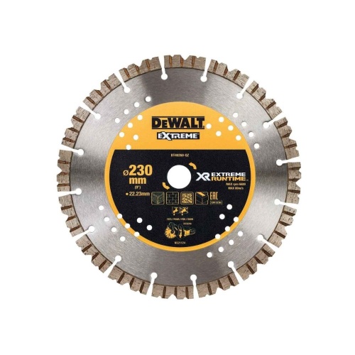 Алмазный диск отрезной DEWALT DT40260, 230 x 22.2, h=12м Алмазный диск отрезной DEWALT DT40260, 230 x 22.2, h=12м