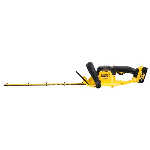 Аккумуляторный кусторез DEWALT DCMHT563P1, 18 В, 56 см, 1400 ход/мин, с АКБ 5 Ач и ЗУ (DCMHT563P1-QW) фото 3