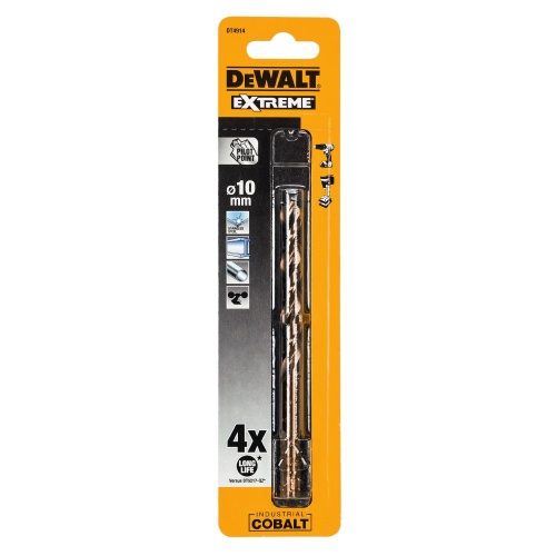 Сверло по металлу DEWALT DT4914, 10x84x133 мм, 1 шт. (DT4914-QZ) фото 2 Сверло по металлу DEWALT DT4914, 10x84x133 мм, 1 шт. (DT4914-QZ) фото 2