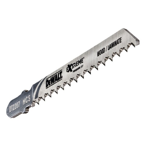 Пилка для лобзика DEWALT EXTREME PRECISION CUT DT2207, по дереву из высокоуглеродистой стали, HCS, 100 x 75 x 2.5 x 40 мм, T101BR, 5 шт. фото 4