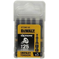Биты DEWALT DT7396T, T25 x 50 мм, 5 шт.