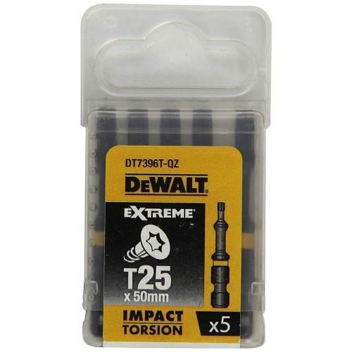 Биты DEWALT DT7396T, T25 x 50 мм, 5 шт. Биты DEWALT DT7396T, T25 x 50 мм, 5 шт.