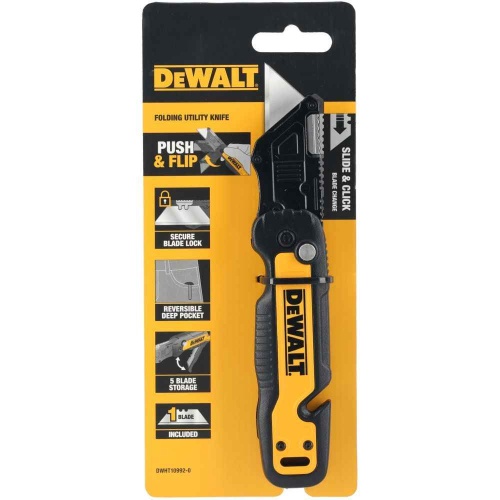 Нож DEWALT DWHT10992-0, складной фото 3 Нож DEWALT DWHT10992-0, складной фото 3