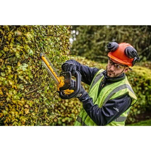 Аккумуляторный кусторез DEWALT DCMHT563P1, 18 В, 56 см, 1400 ход/мин, с АКБ 5 Ач и ЗУ (DCMHT563P1N-XJ) фото 7