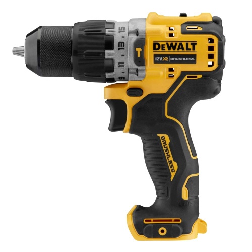 Ударная дрель-шуруповерт DEWALT DCD706D2, 12 В, 1500 об/мин, 25500 уд/мин, с 2 АКБ 2 Ач и ЗУ, в кейсе TSTAK (DCD706D2-QW) фото 3