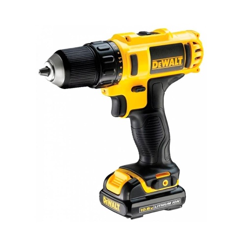 Аккумуляторная компактная безударная дрель-шуруповерт DEWALT DCD710C2, 180 Вт, 10.8 (12) В, XR (DCD710C2-KS)