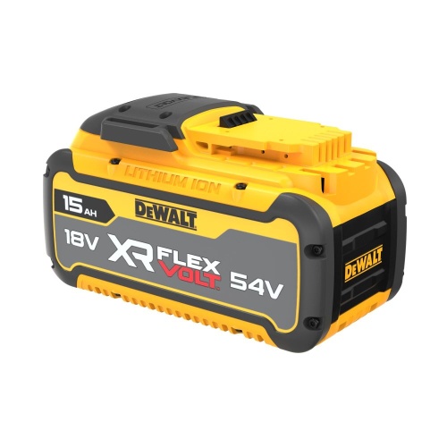 Аккумулятор DEWALT FLEXVOLT DCB549, Li-Ion, 18/54 В, 15/5 Ач, 1 шт. (DCB549-XJ) фото 3 Аккумулятор DEWALT FLEXVOLT DCB549, Li-Ion, 18/54 В, 15/5 Ач, 1 шт. (DCB549-XJ) фото 3