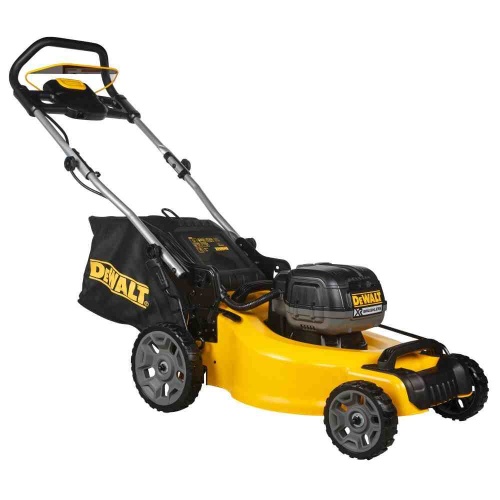 Аккумуляторная газонокосилка DEWALT DCMW564P2, 2х18 В, 3300 об/мин, 55 л, с 2 АКБ 5 Ач и ЗУ (DCMW564P2-QW) фото 5