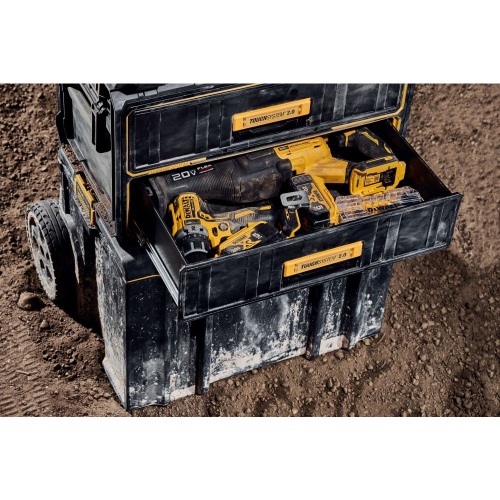 Ящик для инструмента DEWALT TOUGHSYSTEM DWST83529-1, выдвижной, 2 отделения, 51 л фото 3 Ящик для инструмента DEWALT TOUGHSYSTEM DWST83529-1, выдвижной, 2 отделения, 51 л фото 3