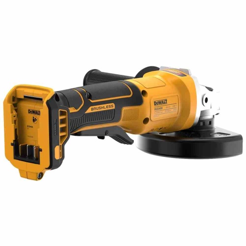 Аккумуляторная угловая шлифмашина DEWALT DCG408N, 18 В, 125 мм, 9000 об/мин, без АКБ и ЗУ (DCG408N-XJ) фото 4 Аккумуляторная угловая шлифмашина DEWALT DCG408N, 18 В, 125 мм, 9000 об/мин, без АКБ и ЗУ (DCG408N-XJ) фото 4