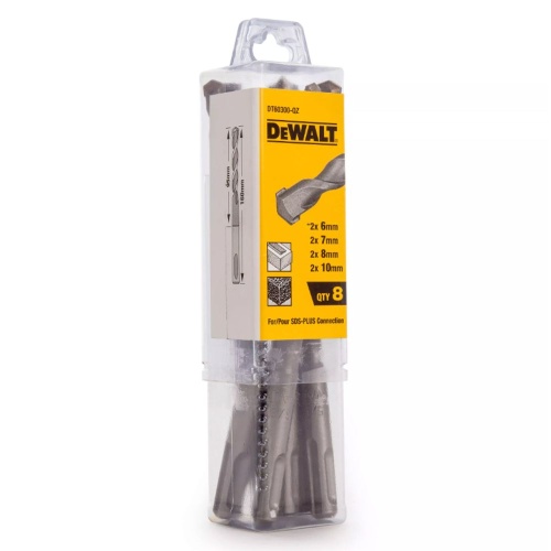 Набор буров DEWALT INDUSTRIAL DT60300, SDS-Plus, 8 шт. в тубе фото 3 Набор буров DEWALT INDUSTRIAL DT60300, SDS-Plus, 8 шт. в тубе фото 3