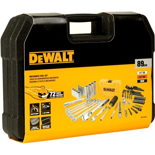Набор инструментов и оснастки DEWALT DWMT73800-1, 89 предметов, в кейсе фото 6