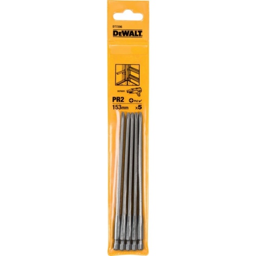 Бита (5 шт.) 153мм DEWALT DT7206, PR2 для DCF6201 фото 2 Бита (5 шт.) 153мм DEWALT DT7206, PR2 для DCF6201 фото 2