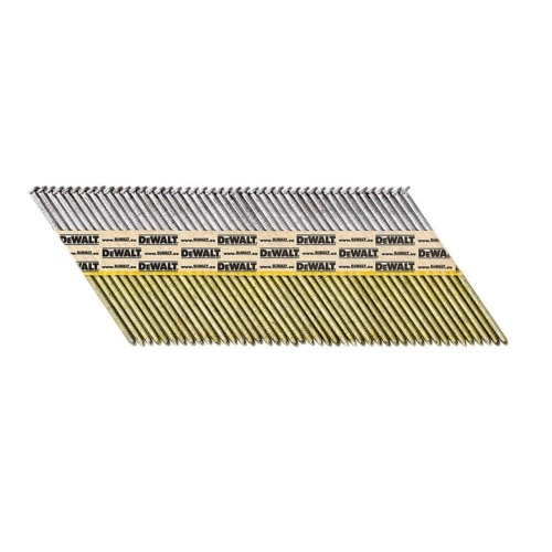 Гвозди DEWALT DNPT2863G12Z, для DCN692/DCN690P2, 2,8 x 63 мм, 33°/34°, Горячее цинкование, Гладкие, 2200 шт.