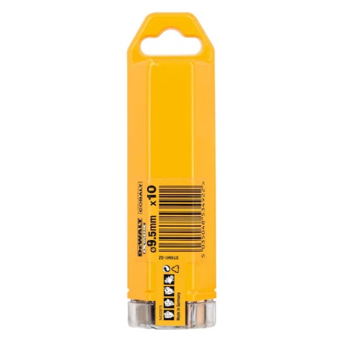 Сверло по металлу DEWALT DT4941, 9.5x78x125 мм, 10 шт. (DT4941-QZ)