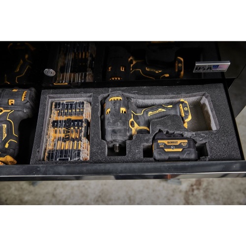 Аккумуляторный гайковерт DEWALT DCF901P1G, 12 В, 340 Нм, 3250 уд/мин, с АКБ 5 Ач и ЗУ, в чехле (DCF901P1G-QW) фото 5