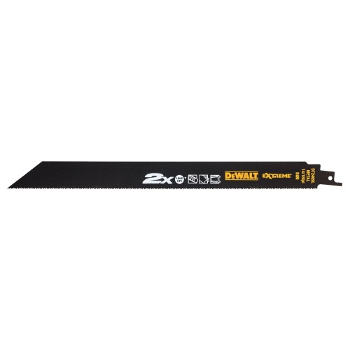 Полотно DEWALT DT2409L, по металлу для сабельных пил биметаллическое, BiM, 305 x 1.4-1.8 мм, 5 шт. фото 2 Полотно DEWALT DT2409L, по металлу для сабельных пил биметаллическое, BiM, 305 x 1.4-1.8 мм, 5 шт. фото 2